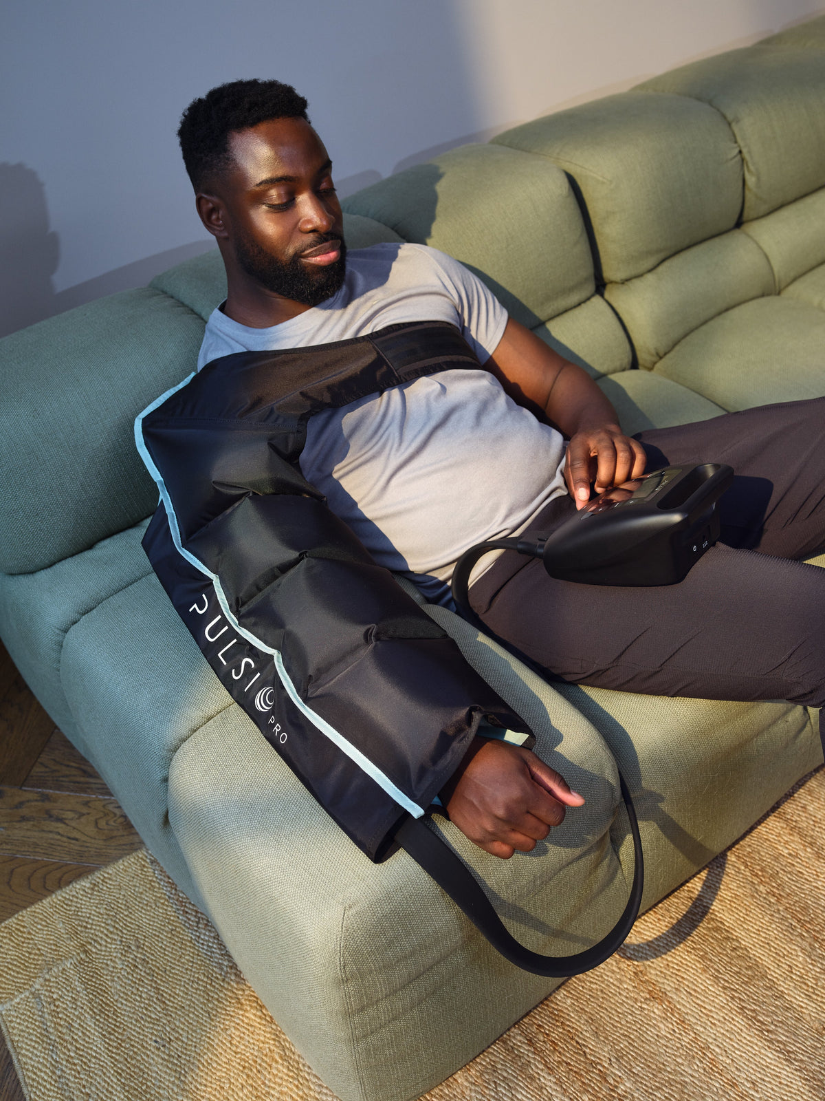 Accesoriile pentru braț Compression PRO în utilizare